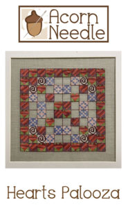 Hearts Palooza cross stitch pattern